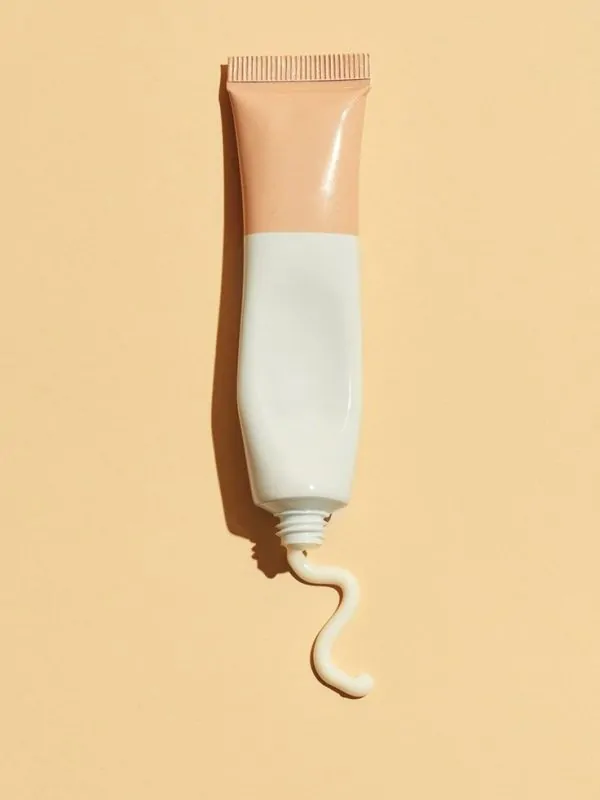 Download premium image of Two tone unlabeled beige tube by Chanikarn Thongsupa about beige background, pink background, pink, yellow background, and white 2287917